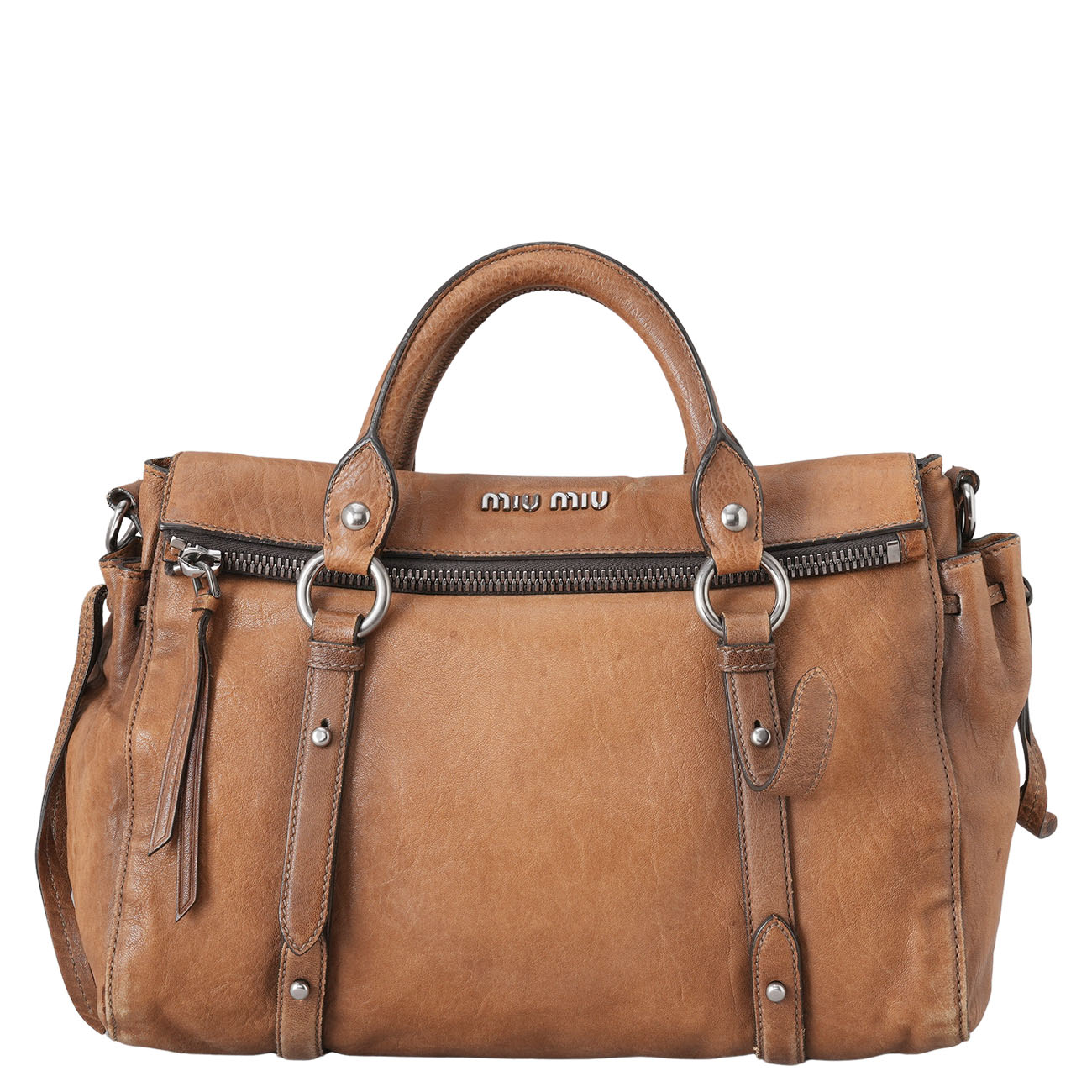 MIU MIU(USED)미우미우 RN1001 토트겸 숄더백